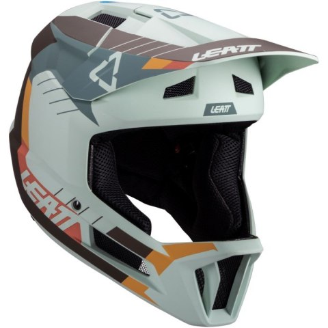 Kask rowerowy typu full face LEATT Helmet MTB Gravity 2.0 V25 rozmiar M, miętowy