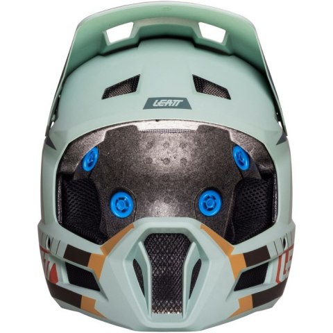 Kask rowerowy typu full face LEATT Helmet MTB Gravity 2.0 V25 rozmiar M, miętowy