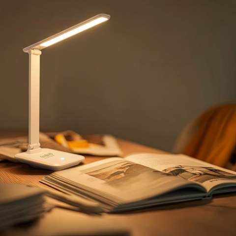 Lampka biurkowa LED 9w z ładowarką Qi MCE616W