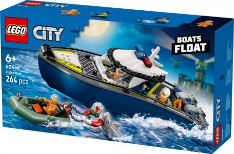 Klocki City 60456 Pościg łodzią policyjną