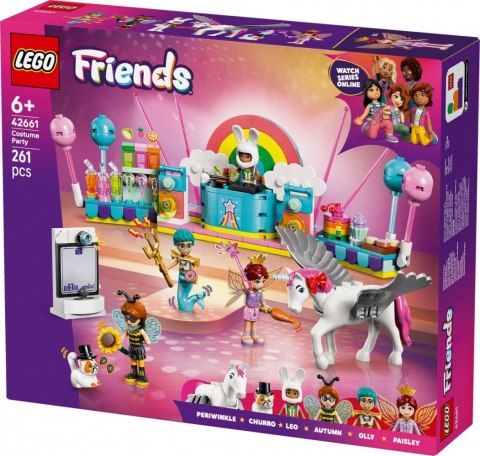 Klocki Friends 42661 Bal przebierańców z jednorożcem i wróżką