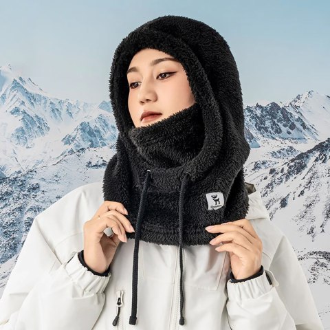 Kominiarka narciarska Qunature Arctic Velvet rozmiar M - czarna Qunature