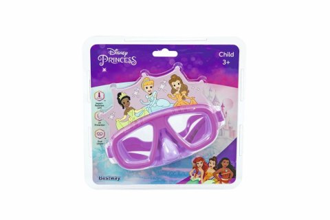 Okulary Do Nauki Pływania Różowe Księżniczki Disney Bestway 9102X