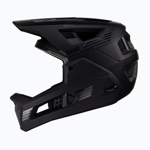 Kask rowerowy z wypinaną szczęką LEATT Helmet MTB Enduro 4.0 V23 rozmiar M, czarny