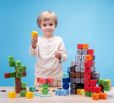 Klocki konstrukcyjne Marioinex Mini Waffle, 142 elementy