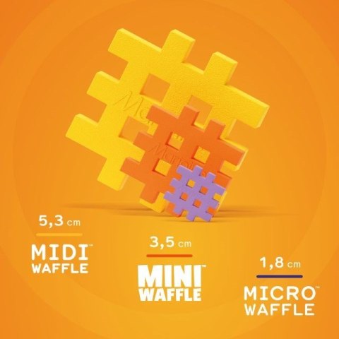 Klocki konstrukcyjne Marioinex Mini Waffle Konstruktor, 140 elementów