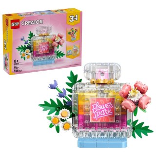 LEGO Creator 3w1 31383 - Flakon perfum z kwiatową ozdobą