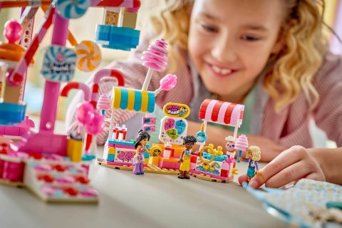LEGO Friends 42700 - Cukierkowo-babeczkowy diabelski młyn