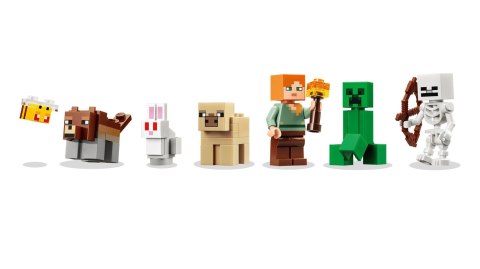 LEGO Minecraft 21593 - Przetrwanie pierwszej nocy