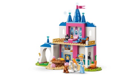LEGO Disney 43283 - Zamek Kopciuszka i jej zwierzęcych przyjaciół