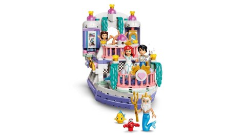 LEGO Disney 43299 - Królewska łódź weselna Arielki