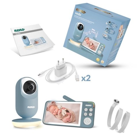 NENO ELEKTRONICZNA NIANIA 2,4 VEDO BLUE