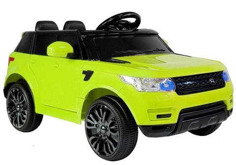 Auto na Akumulator HL1638 Dla Dzieci Światła LED MP3 Pilot Zielone