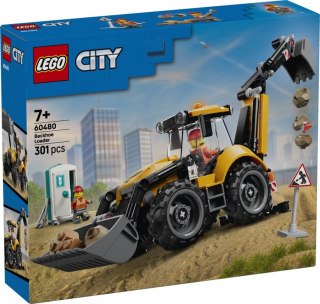 Klocki City 60480 Żółta koparko-ładowarka