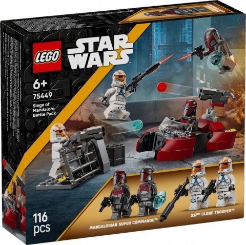 Klocki Star Wars 75449 Oblężenie Mandalory - zestaw bitewny