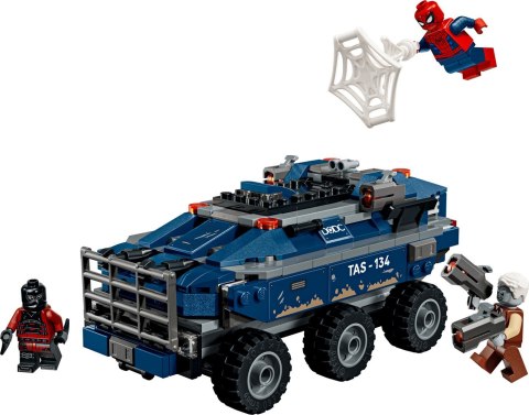 LEGO Marvel Super Heroes 76349 - Poscig Spider-Mana z więźniarką