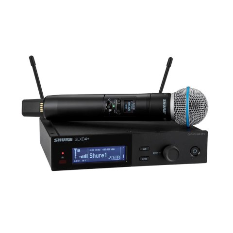 Shure SLXD24+E/B58-G65 - Mikrofon bezprzewodowy z kapsułą Beta 58A