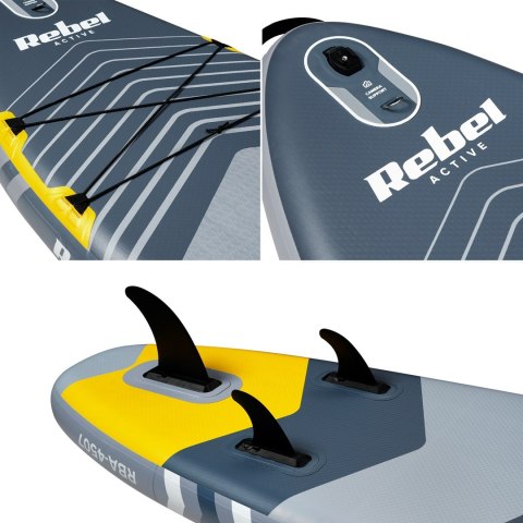 Deska SUP REBEL ACTIVE RBA-4507 - szara (OUTLET)