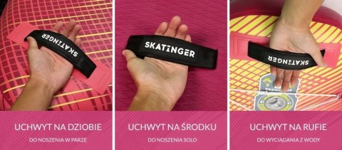 Deska SUP SKATINGER Prana Meteor Red 350x89x15 cm