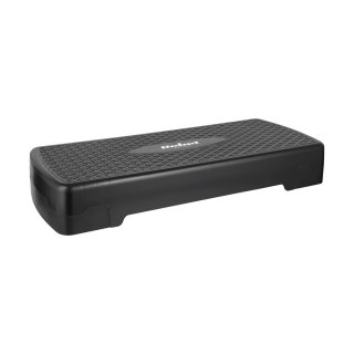 REBEL ACTIVE STEP DO AEROBIKU I ĆWICZEŃ FITNESS, 2 STOPNIE, 68CM, CZARNY RBA-3228-BK