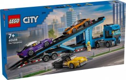 Klocki City 60408 Laweta z samochodami sportowymi LEGO