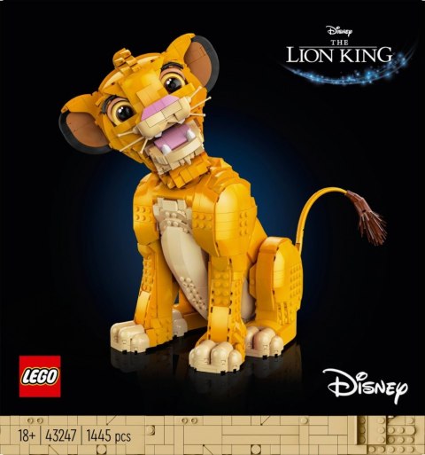 Klocki Disney Classic 43247 Król Lew młody Simba LEGO