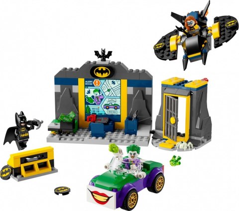 Klocki Super Heroes 76272 Jaskinia Batmana z Batmanem, Batgirl i Jokerem LEGO