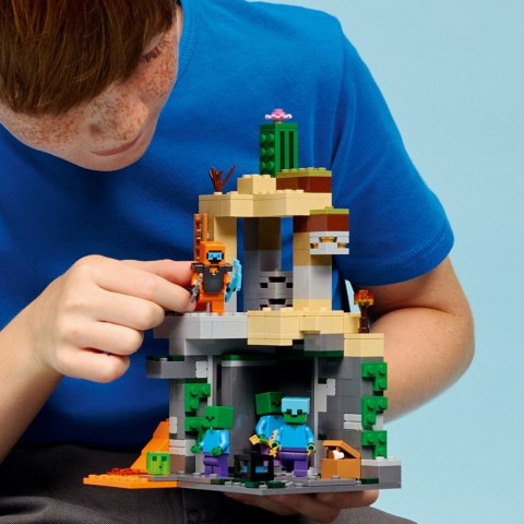 Klocki Minecraft 21587 Loch zombie