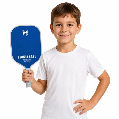 Zestaw Paletki Do Gry w Pickleballa Tenisa Badmintona Różowo-Niebieski