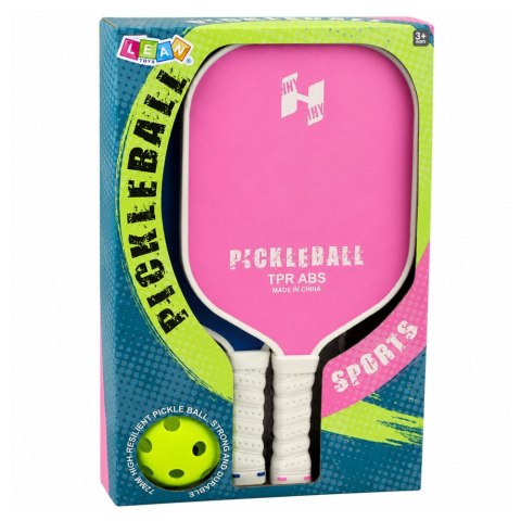 Zestaw Paletki Do Gry w Pickleballa Tenisa Badmintona Różowo-Niebieski