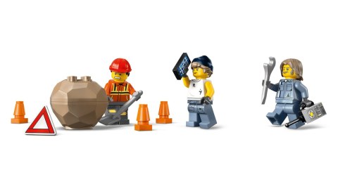 LEGO City 60467 - Wóz holowniczy z dźwigiem