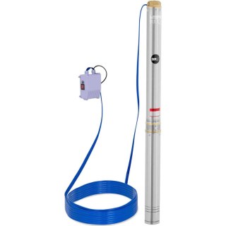 Pompa głębinowa do studni głębinowej STAL 2200 W 10800 l/h do 96 m Hillvert