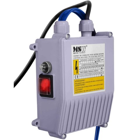 Pompa głębinowa do studni głębinowej STAL 2200 W 10800 l/h do 96 m Hillvert