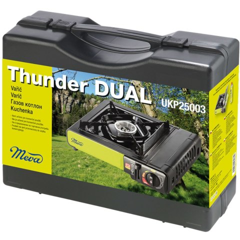 2w1 Kuchenka turystyczna na kartusz i gaz z butli THUNDER DUAL MEVA