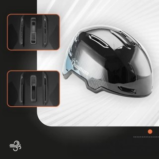 Kask narciarski snowboardowy z nausznikami rozmiar L - czarny ROCKBROS