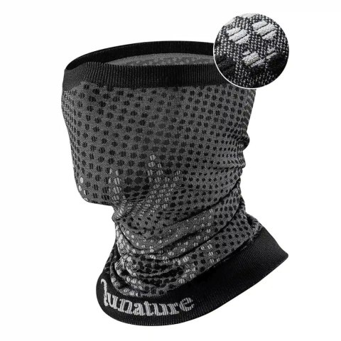 Komin narciarski bandana sportowa wielofunkcyjna rozmiar uniwersalny - czarny ROCKBROS
