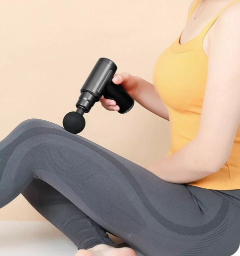 Pistolet do masażu (4 głowice) MASSAGE GUN MT6521