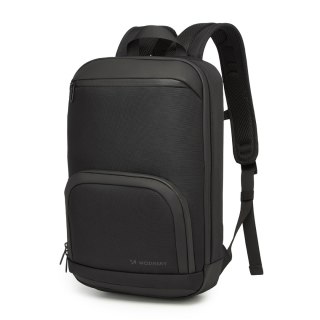 Plecak Premium na laptopa 15.6'' wodoodporny 42x11x30 cm - czarny WOZINSKY