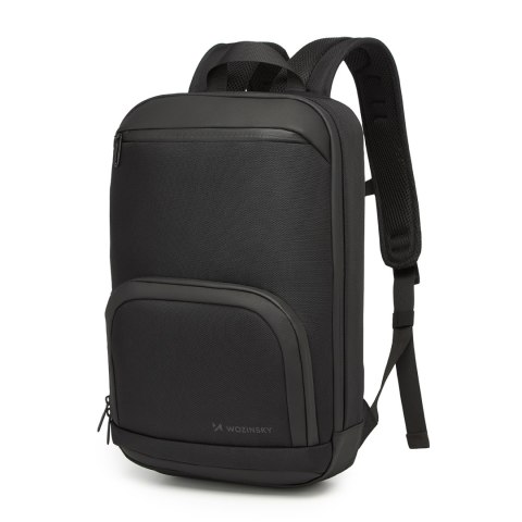 Plecak Premium na laptopa 15.6'' wodoodporny 42x11x30 cm - czarny WOZINSKY