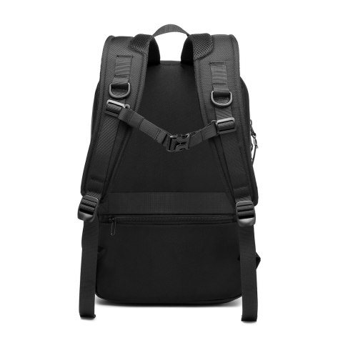 Plecak Premium na laptopa 15.6'' wodoodporny 42x11x30 cm - czarny WOZINSKY
