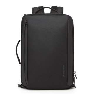 Plecak torba Premium na laptopa 15.6'' z paskiem USB 42x8x28cm - czarny WOZINSKY