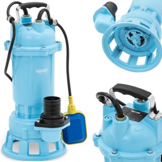 Pompa zanurzeniowa zatapialna do brudnej wody z rozdrabniaczem 500 l/min 2100 W Hillvert