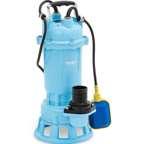 Pompa zanurzeniowa zatapialna do brudnej wody z rozdrabniaczem 500 l/min 2100 W Hillvert