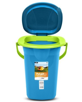 Toaleta turystyczna GB320BL morski-limonka