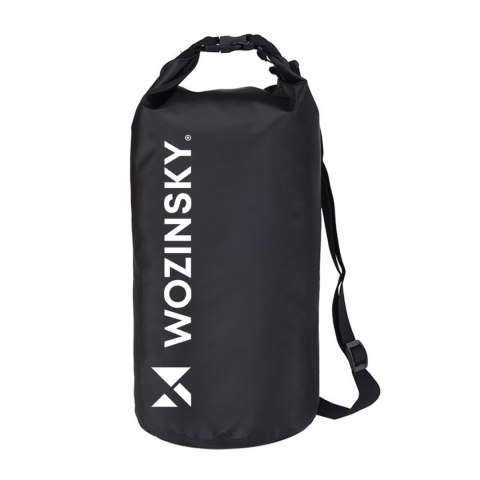 Worek torba wodoodporna outdoor na kajak SUP 10l - czarny WOZINSKY
