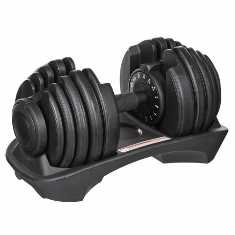 Hantel żeliwny regulowany automat 24 kg REBEL ACTIVE (OUTLET)