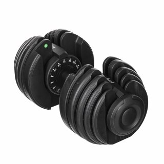 Hantel żeliwny regulowany automat 24 kg REBEL ACTIVE (OUTLET)
