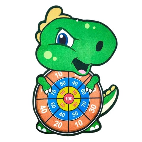 Gra Zręcznościowa Strzał Do Celu Pistolet Kulki Na Rzep Dinozaur