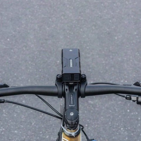 Lampka rowerowa przednia 850lm z funkcją powerbanku + kabel USB-C ROCKBROS