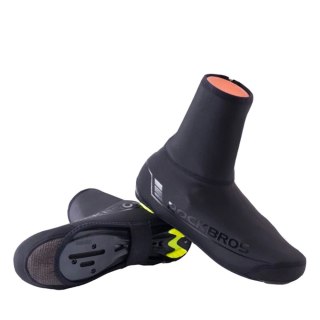 Ochraniacze na buty rowerowe wodoodporne rozmiary L / XL czarne ROCKBROS
